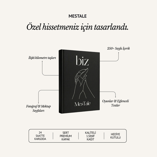 MesTale Biz | Premium Sevgili Anı Kitabı
