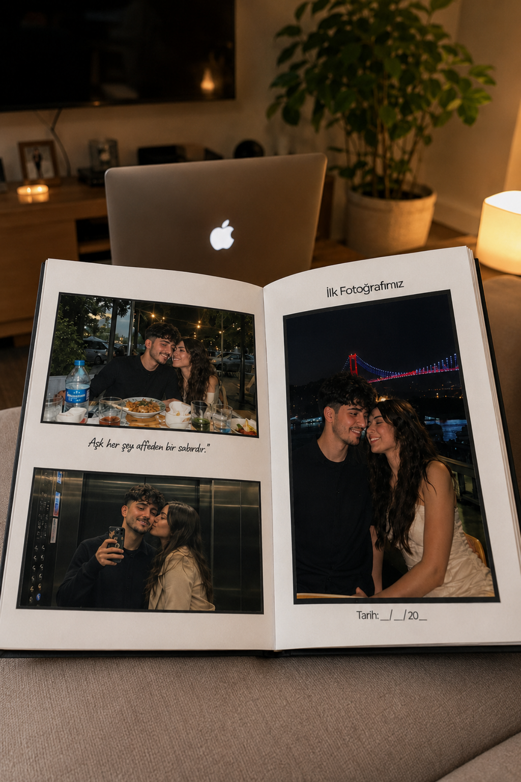 MesTale Biz | Premium Sevgili Anı Kitabı