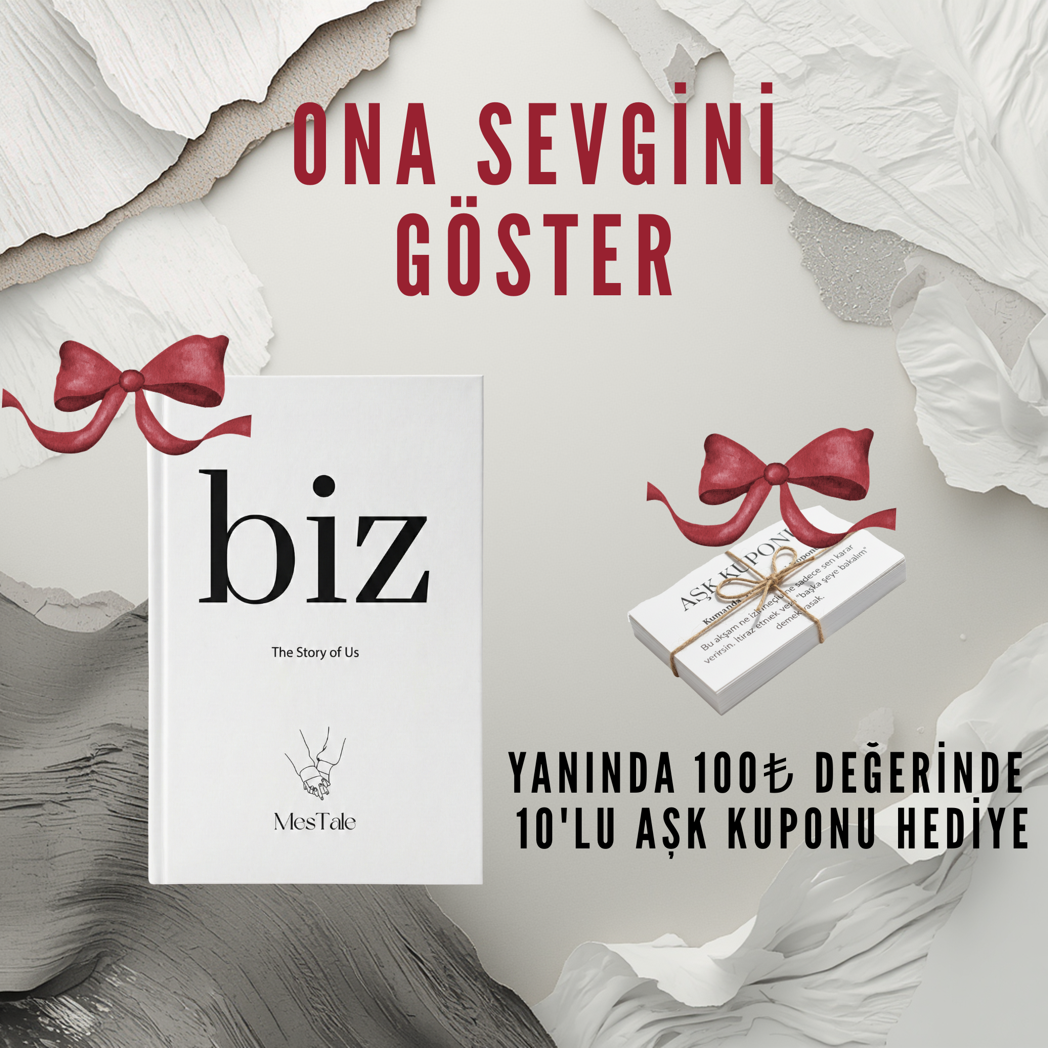 BİZ: The Story of Us - Premium İnteraktif Anı Kitabı ve Meydan Okumalar (+ Hediye Kupon Seti)